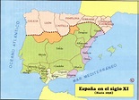 España en el siglo XI (1035) Murcia, Map Of Spain, Al Andalus, Spanish ...
