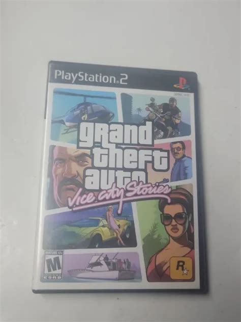 Grand Theft Auto Vice City Stories Sony Playstation 2 2007 Cib