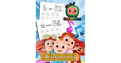 Cocomelon Letter And Number Tracing Workbook An Amazing Workbook With