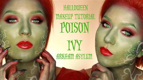 Halloween Poison Ivy Arkham Asylum Makeup Tutorial EN Subs