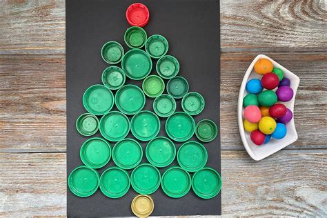 Recycle Crafts For Kids How To Make A Christmas Tree Out