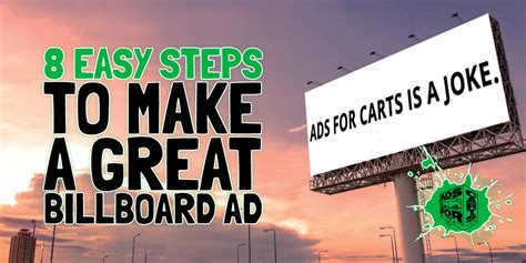 8 Easy Steps To Make A Great Billboard Ad