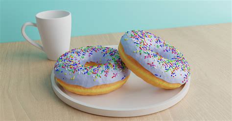 Added A Bit Of Realism To My Donut Courtesy Of The Pinned Tutorial On