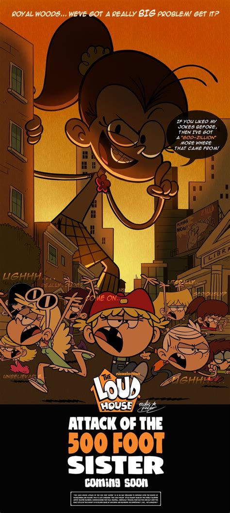 Worst Attack Of The 50 Ft Woman Clone Ever Loud House Characters