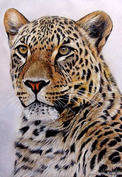 Leopard Painting Leopard Painting Big Cats Art Animal Paintings