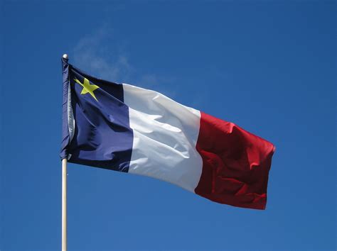 Flag Of Acadia Acadians Proclaimed Their Flag At A Nation Flickr