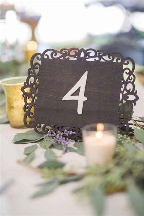 Set of 27 Rustic Wedding Table Numbers | Wooden Table Numbers… | Table numbers wedding reception ...