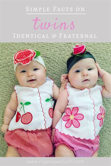 identical vs fraternal twins how to tell the different twin types twin mom and more twin