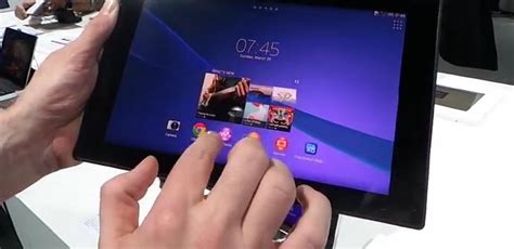 The Sony Xperia Z2 Tablet In Video First Impressions Androidhelp