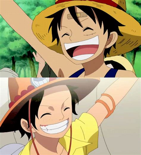 Potentially sensitive contents will not be featured in the list. one piece gif | Cute Luffy And Ace Gif by AnniiSkittles on deviantART | Luffy, Dessin animé ...
