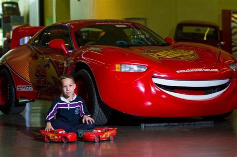 The character is not named after actor and race driver steve mcqueen. A real life Lightning McQueen car is on show at the ...