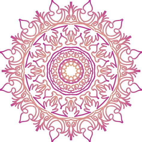 Mandala Circular De Flores Decorativas Nacionales Png Floral Patrón