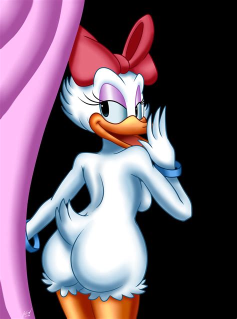 Rule Andersonicth Back View Daisy Duck Disney Duck Female Nude Solo