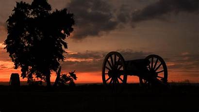 Gettysburg Wallpapers Cannon Sunset Cannons Charge National