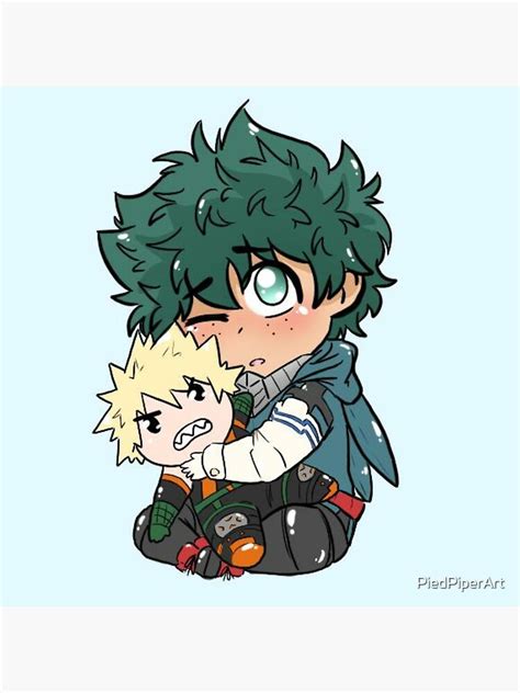 Baby Deku Poster For Sale By Piedpiperart Redbubble