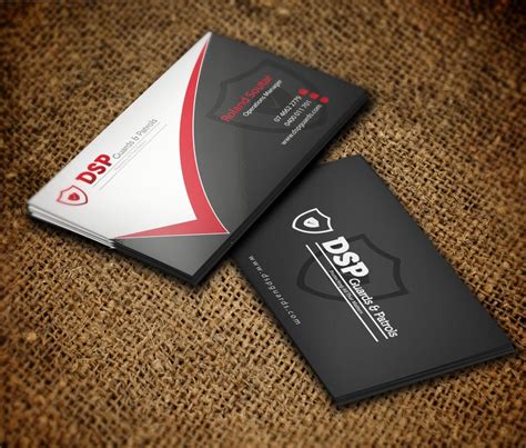 Make your own personalized business card today with our free business card maker. Security Company Business cards | Business card contest