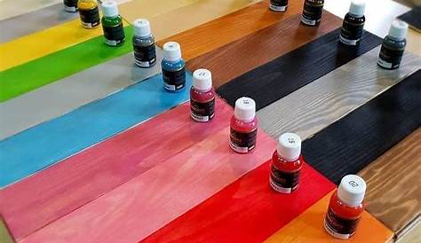 Rubio Monocoat - Rainbow of Colors | Rubio monocoat, Staining wood, Diy