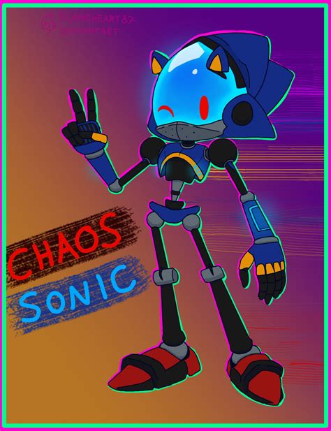 Chaos Sonic By Flameheart87 On Deviantart