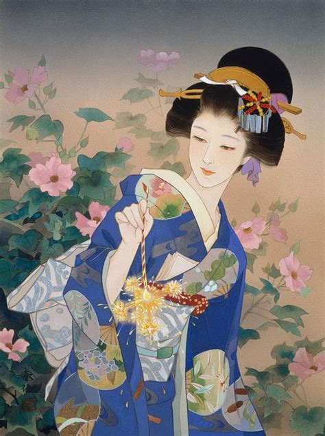 Haruyo Morita Une Ancienne Peintre De Kimono Modernise Des Représentations Dukiyo E Art