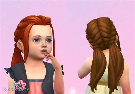 Ep09 Twisted Ponytails For Toddlers My Stuff In 2021 Sims Hair
