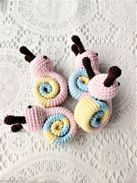 Happyamigurumi Amigurumi Crochet Snail Pattern