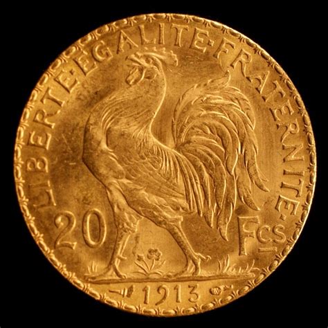 France - 20 Francs 1913 A Marianne Coq gold - Catawiki