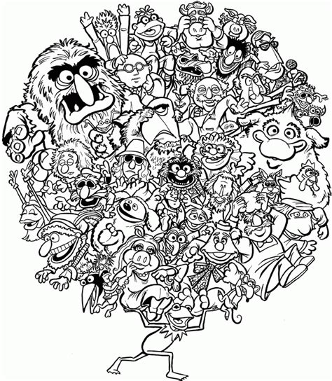Free Printable Muppets Coloring Pages