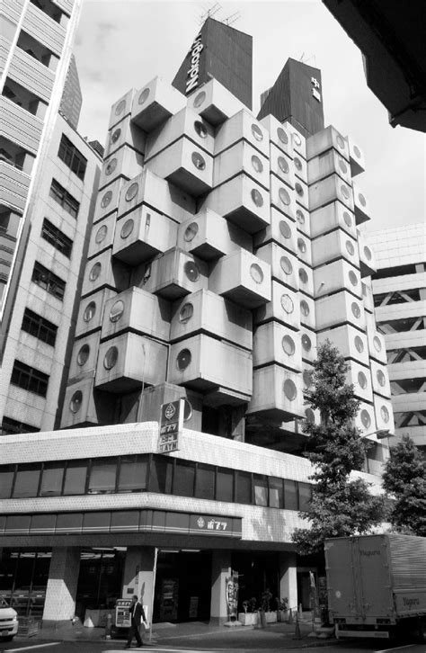 Kisho Kurokawa Nakagin Capsule Tower Tokyo 1972 Photo