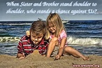 brother and sister sayings - Bing Images (With images) | National ...