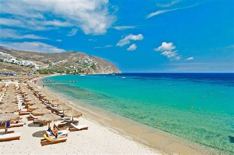 Mykonos Elia Beach One Of The Most Beautiful South Beaches