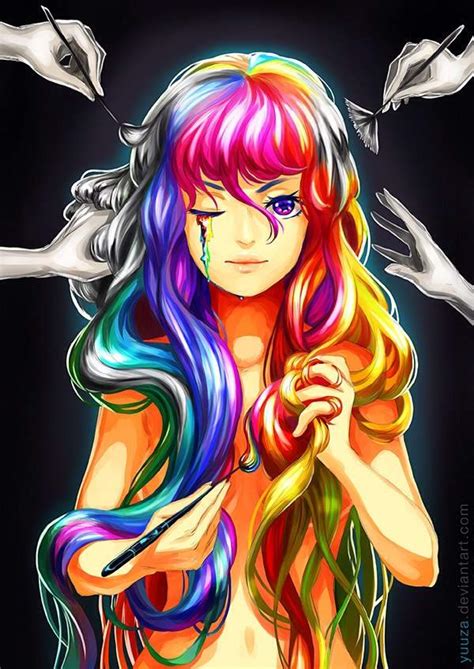 Hair Colours Anime Amino