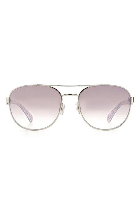 Top 80 Imagen Kate Spade Aviator Sunglasses Pink Vn