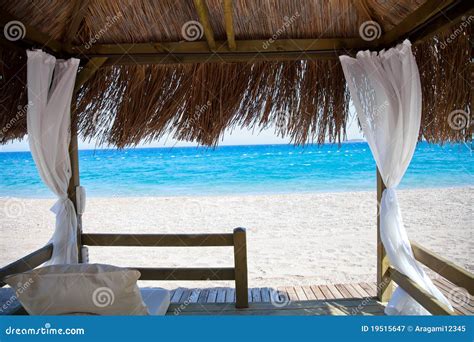 Beach Lounge Stock Image Image Of Recreational Relax 19515647