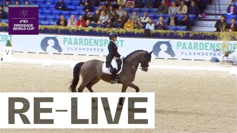 Re Live Grand Prix Fei Dressage World Cup™ 2022 2023 Western