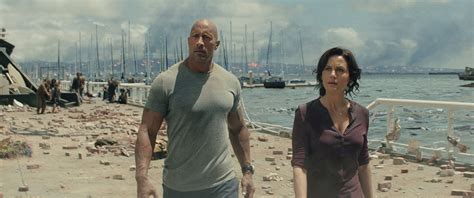 san andreas dwayne johnson saves everyone in new images collider