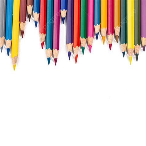 Lápices De Colores Pintura Arte Dibujo Infantil Profesional Png