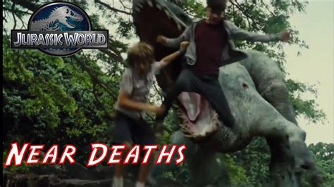 Jurassic World Near Deaths Youtube