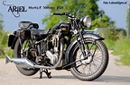 Ariel Model F 500ohv 1929 | British motorcycles, Classic bikes, Vintage ...