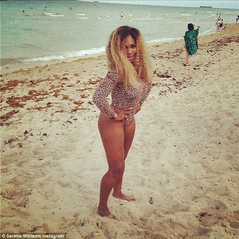 Serena Williams Reveals Curvy Figure In Leopard Print Leotard As She Crashes A Wedding Daily