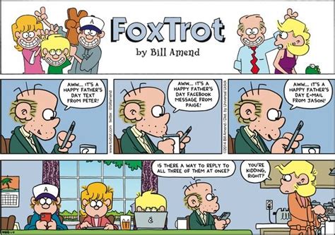 Today On Foxtrot Comics By Bill Amend Today Cartoon Comic Strips