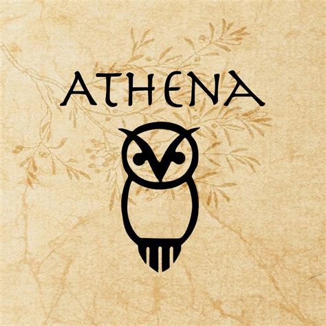The Olympians And Hades Percy Jackson Tattoo Athena Goddess Greek