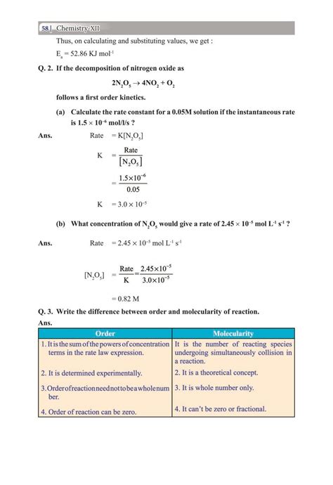 Chemical Kinetics Notes For Class 12 Chemistry Pdf Oneedu24