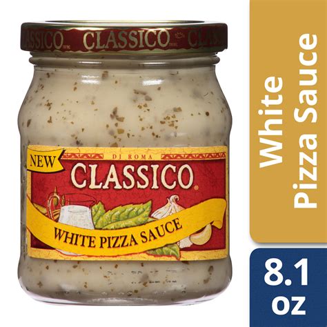 Classico White Pizza Sauce 81 Oz Jar