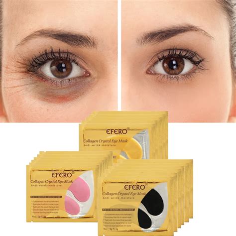 Efero 15pair30pcs Collagen Eye Mask Dark Circles Removal Anti Wrinkle