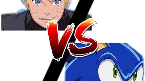 Sonic Vs Naruto Youtube