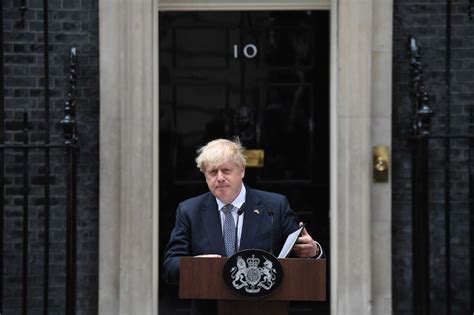 U K Prime Minister Boris Johnson Resigns As Head Of His Conservative Party Npr