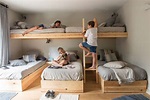 25 dormitorios infantiles con dos o más camas que querrás copiar