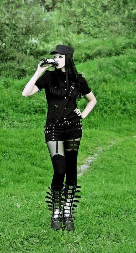Goth Punk Emo † Dont Forget To Like Gothic Fashion Women