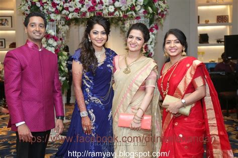Loading the chords for 'dd marriage,vijay tv anchor,chella videos,dd,marriage,vijay tv'. VJ Ramya Subramanian: Stars at Vj Ramya Wedding Reception ...