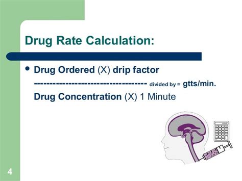 Drug Calculation Rules